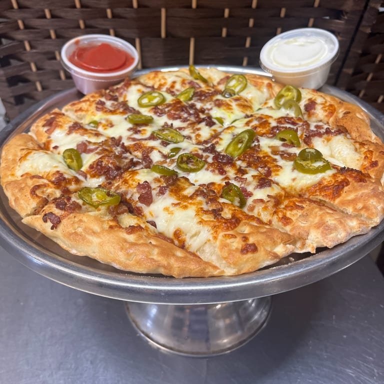 BBQ Chicken Pizza Delight